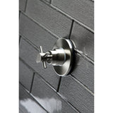 Concord Single-Handle Three-Way Diverter Valve with Round Trim Kit