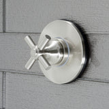 Elinvar Single-Handle Three-Way Diverter Valve with Round Trim Kit