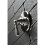 Metropolitan Single-Handle Three-Way Diverter Valve with Round Trim Kit