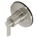 NuvoFusion Single-Handle Three-Way Diverter Valve with Round Trim Kit