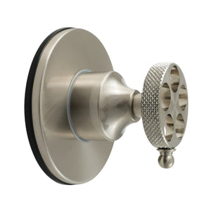 Webb Single-Handle Three-Way Diverter Valve with Round Trim Kit