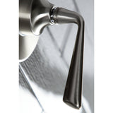 Silver Sage Single-Handle Three-Way Diverter Valve with Round Trim Kit