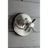 Millennium Single-Handle Three-Way Diverter Valve with Round Trim Kit