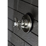 Millennium Single-Handle Three-Way Diverter Valve with Round Trim Kit