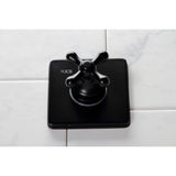 Single-Handle Three-Way Diverter Valve with Square Trim Kit