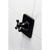 Single-Handle Three-Way Diverter Valve with Square Trim Kit