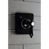 Heirloom Single-Handle Three-Way Diverter Valve with Square Trim Kit