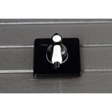 Bel-Air Single-Handle Three-Way Diverter Valve with Square Trim Kit