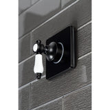 Bel-Air Single-Handle Three-Way Diverter Valve with Square Trim Kit