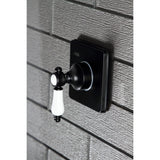 Bel-Air Single-Handle Three-Way Diverter Valve with Square Trim Kit