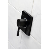 Concord Single-Handle Three-Way Diverter Valve with Square Trim Kit