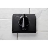 Metropolitan Single-Handle Three-Way Diverter Valve with Square Trim Kit