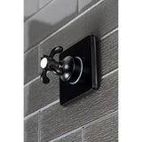 Single-Handle Three-Way Diverter Valve with Square Trim Kit