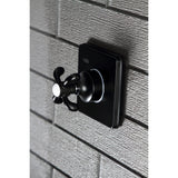 Single-Handle Three-Way Diverter Valve with Square Trim Kit
