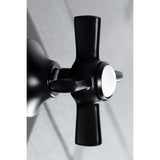 Millennium Single-Handle Three-Way Diverter Valve with Square Trim Kit