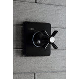Millennium Single-Handle Three-Way Diverter Valve with Square Trim Kit