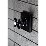 Millennium Single-Handle Three-Way Diverter Valve with Square Trim Kit