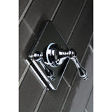 Single-Handle Three-Way Diverter Valve with Square Trim Kit