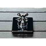 Single-Handle Three-Way Diverter Valve with Square Trim Kit