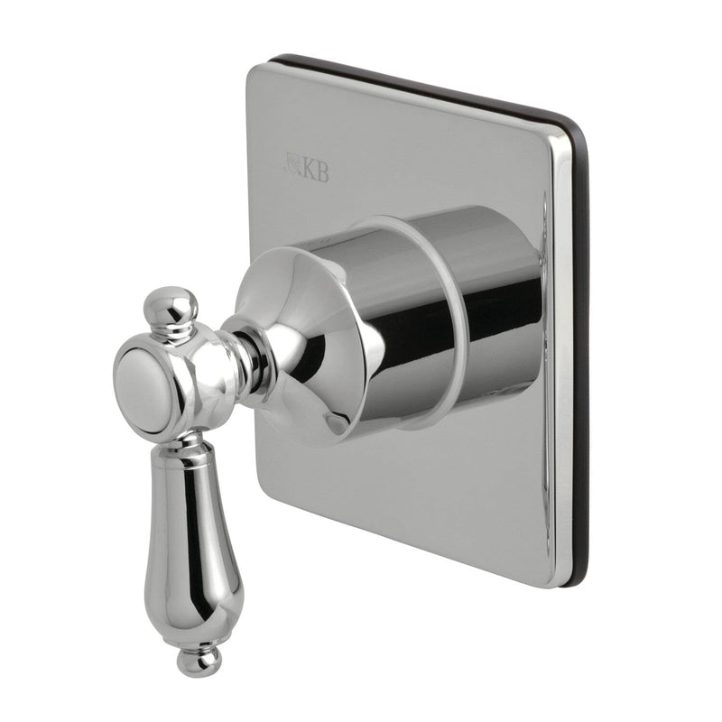 Heirloom Single-Handle Three-Way Diverter Valve with Square Trim Kit