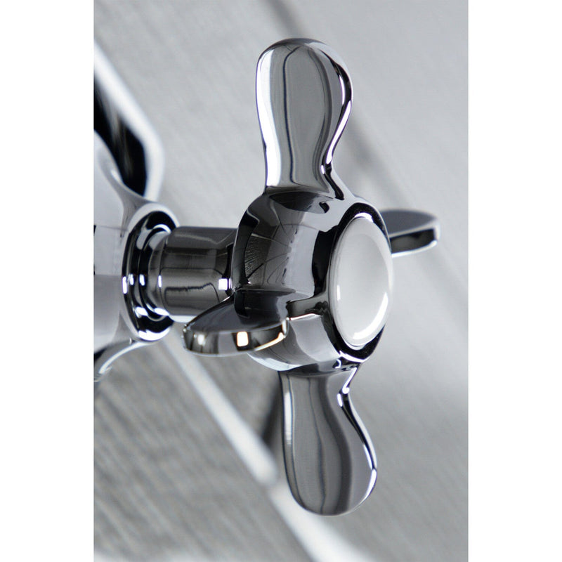 Essex Single-Handle Three-Way Diverter Valve with Square Trim Kit
