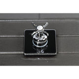 Essex Single-Handle Three-Way Diverter Valve with Square Trim Kit