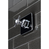Essex Single-Handle Three-Way Diverter Valve with Square Trim Kit