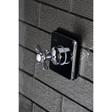 Essex Single-Handle Three-Way Diverter Valve with Square Trim Kit