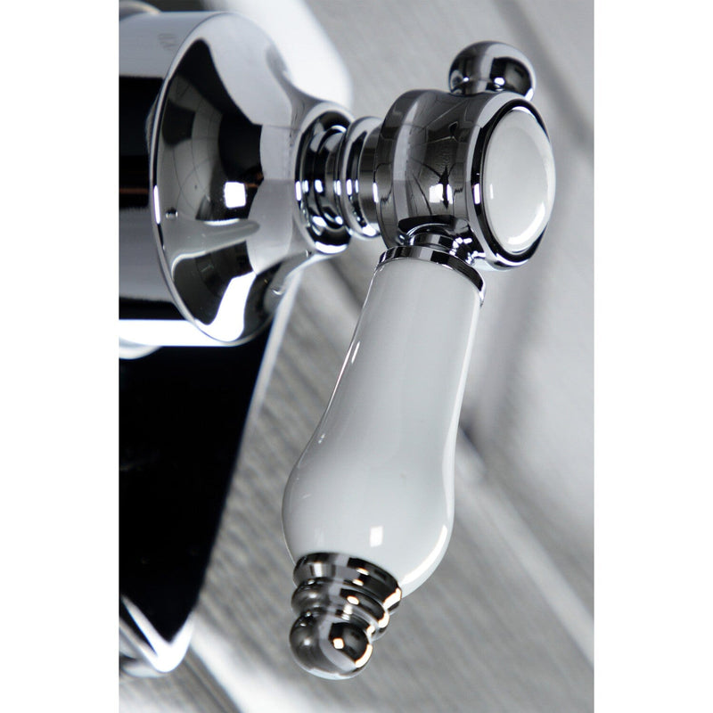 Bel-Air Single-Handle Three-Way Diverter Valve with Square Trim Kit