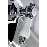 Bel-Air Single-Handle Three-Way Diverter Valve with Square Trim Kit