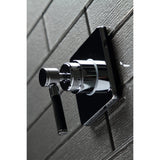 Kaiser Single-Handle Three-Way Diverter Valve with Square Trim Kit