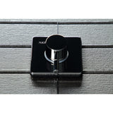 Concord Single-Handle Three-Way Diverter Valve with Square Trim Kit