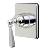 Metropolitan Single-Handle Three-Way Diverter Valve with Square Trim Kit