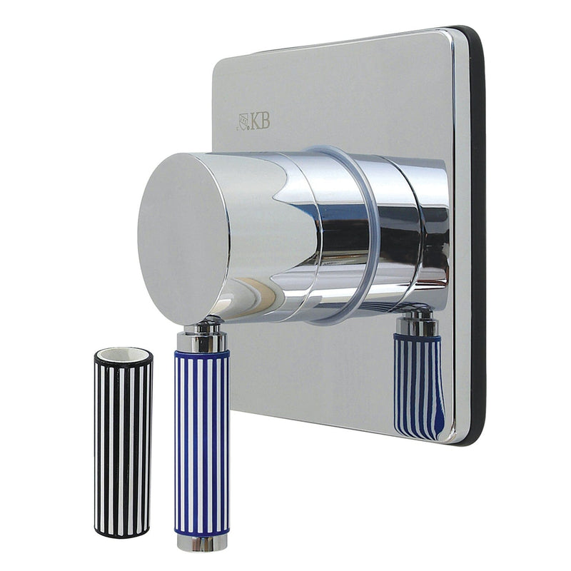 Verona Single-Handle Three-Way Diverter Valve with Square Trim Kit