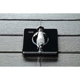 Single-Handle Three-Way Diverter Valve with Square Trim Kit