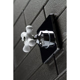 Single-Handle Three-Way Diverter Valve with Square Trim Kit