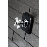 Single-Handle Three-Way Diverter Valve with Square Trim Kit