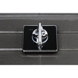 Silver Sage Single-Handle Three-Way Diverter Valve with Square Trim Kit