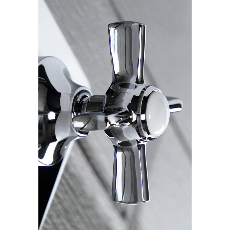 Millennium Single-Handle Three-Way Diverter Valve with Square Trim Kit