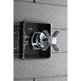 Millennium Single-Handle Three-Way Diverter Valve with Square Trim Kit