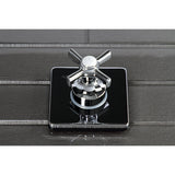Millennium Single-Handle Three-Way Diverter Valve with Square Trim Kit