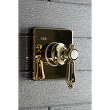 Heirloom Single-Handle Three-Way Diverter Valve with Square Trim Kit