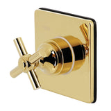 Elinvar Single-Handle Three-Way Diverter Valve with Square Trim Kit