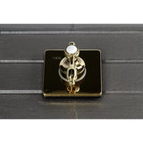 Tudor Single-Handle Three-Way Diverter Valve with Square Trim Kit
