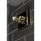 Millennium Single-Handle Three-Way Diverter Valve with Square Trim Kit