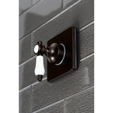 Bel-Air Single-Handle Three-Way Diverter Valve with Square Trim Kit