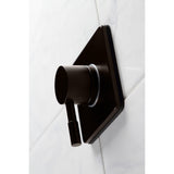 Concord Single-Handle Three-Way Diverter Valve with Square Trim Kit
