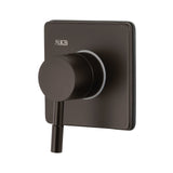 Concord Single-Handle Three-Way Diverter Valve with Square Trim Kit