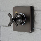 Elinvar Single-Handle Three-Way Diverter Valve with Square Trim Kit