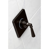 Metropolitan Single-Handle Three-Way Diverter Valve with Square Trim Kit